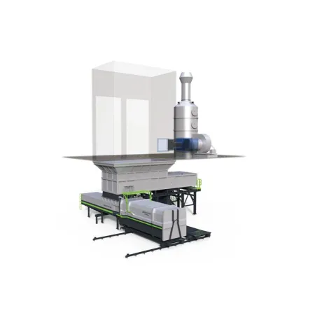 Horizontal Direct-Compacting Garbage Station