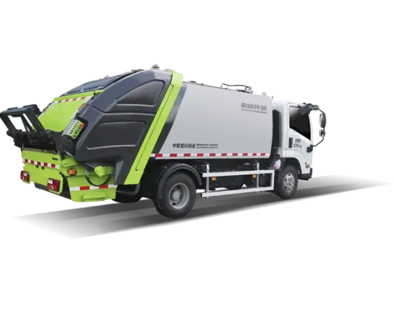 Short Wheelbase Compression Garbage Truck