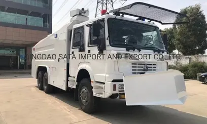 HOWO Armored 6X6 Water Cannon Truck